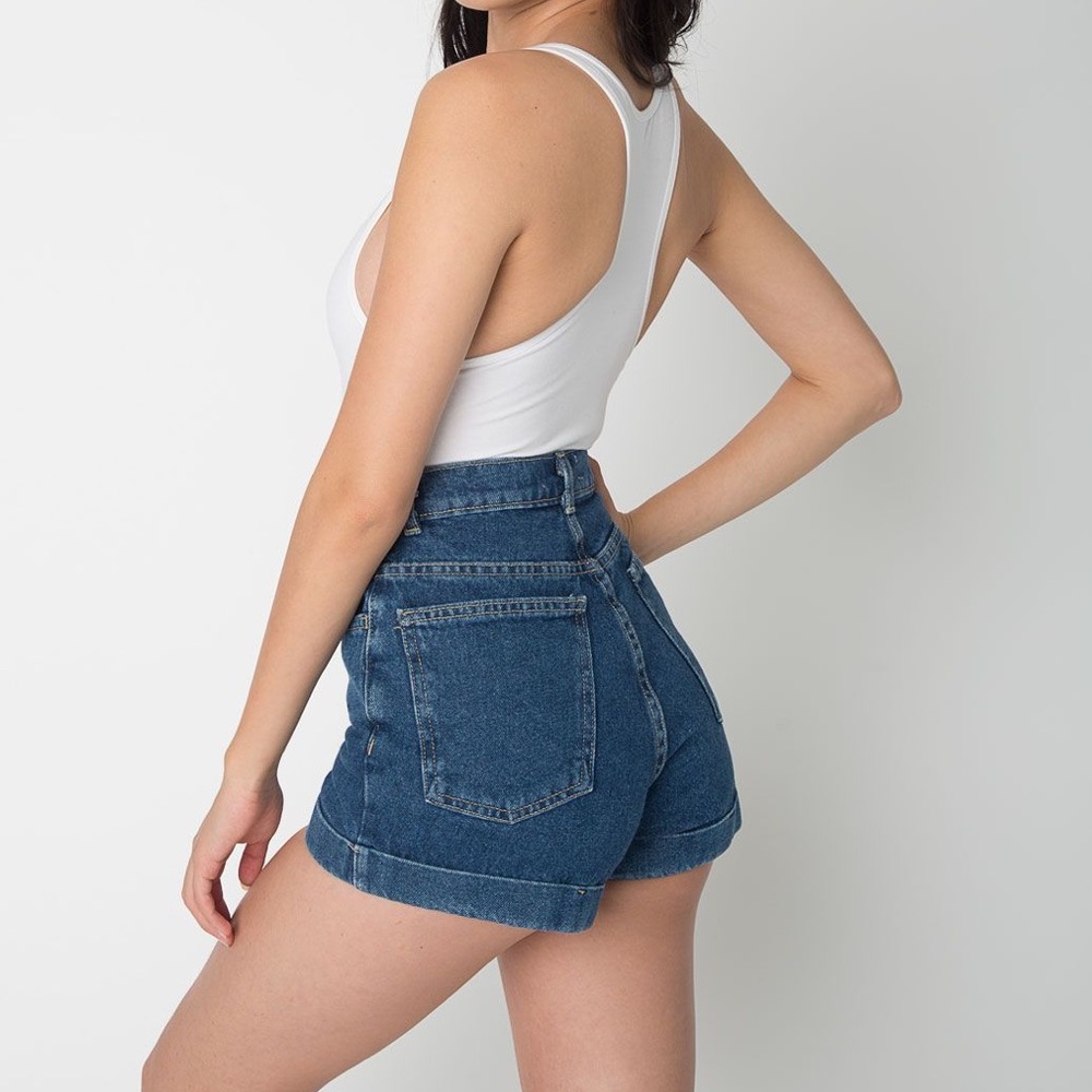American Apparel cuffed shorts